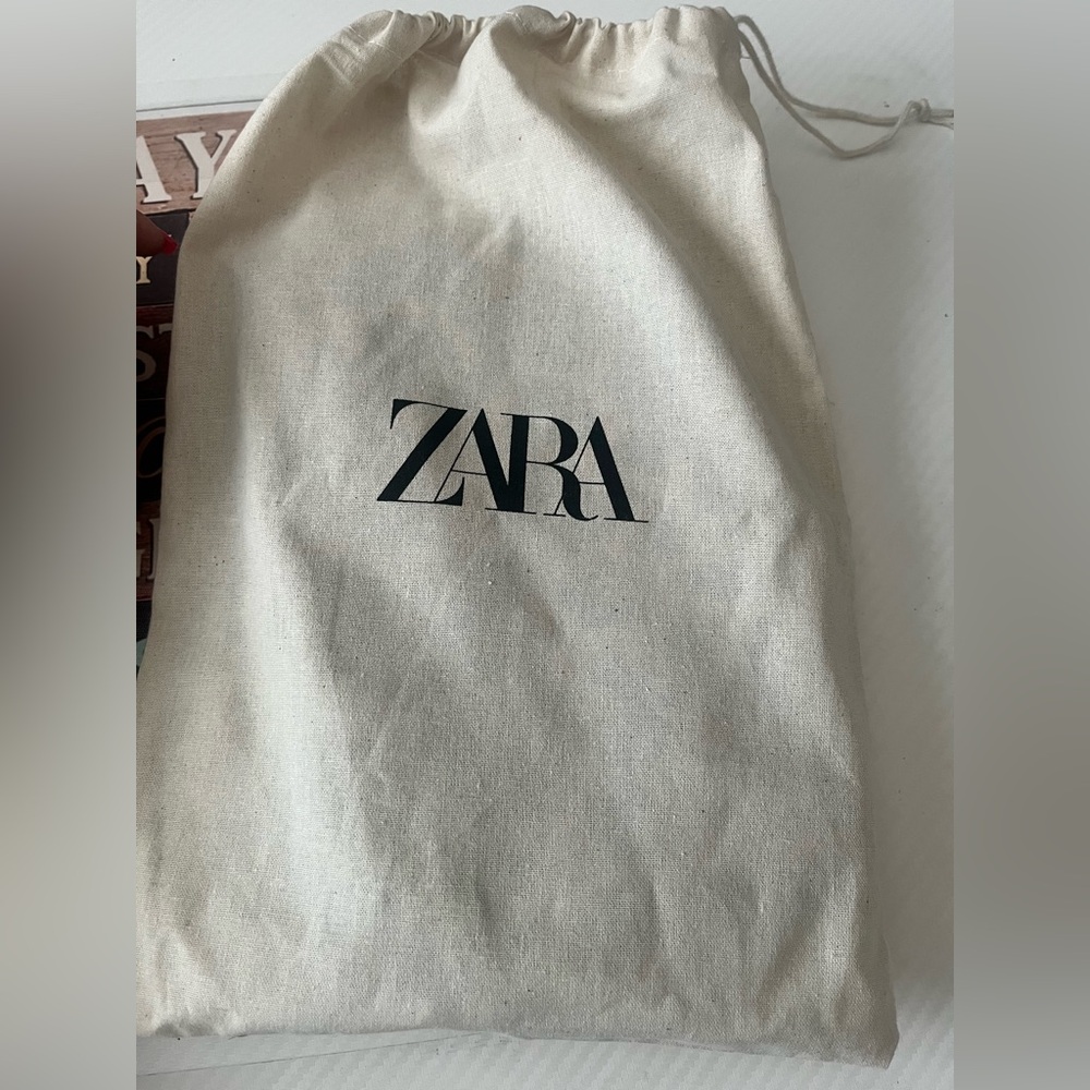 New Zara leopard print bag chain strap shoulder beaded accent purse - Picture 7 of 8